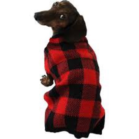Asstd sizes Pet Pajamas Holiday Plaid Check Fleece PJs XS, S, M, L - Picture 7 of 13